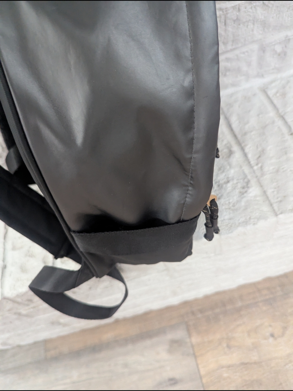 Versace Parfums Black Nylon Backpack - Picture 8 of 12